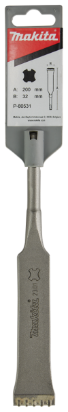 Makita P-80531 SDS-Plus Voegbeitel - 32x200mm - Detailed view of the product