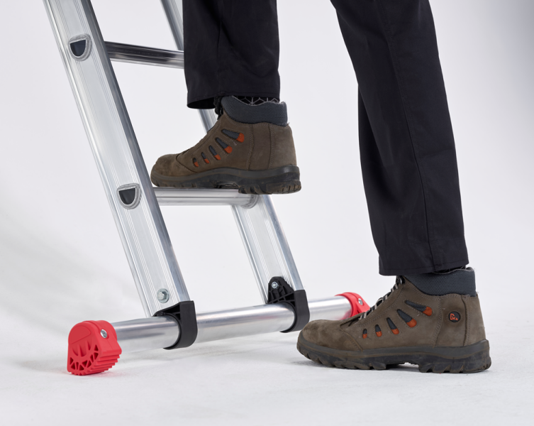 Altrex Atlas AER 1040 Bouwladder - Enkel - Aluminium - 14 Treden - Max. Werkhoogte 4,9m - Detailed view of the product