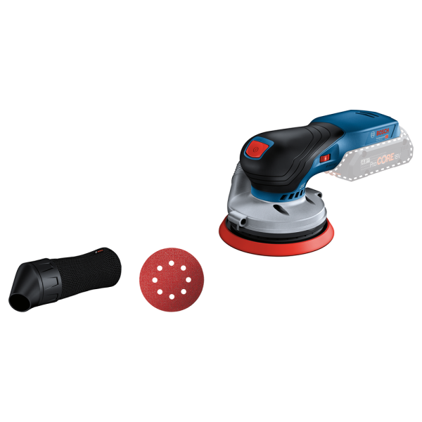 Bosch GEX 18V-125 18V Li-Ion Accu Excenterschuurmachine Body In L-Boxx - 125mm - Koolborstelloos - Detailed view of the product