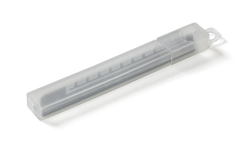 Hultafors SBA9-10 Reservemessen Voor Afbreekmes 9mm - 10 Stuks - Detailed view of the product