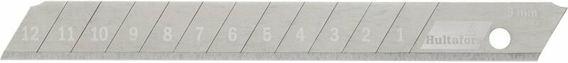 Hultafors SBA9-10 Reservemessen Voor Afbreekmes 9mm - 10 Stuks - Detailed view of the product