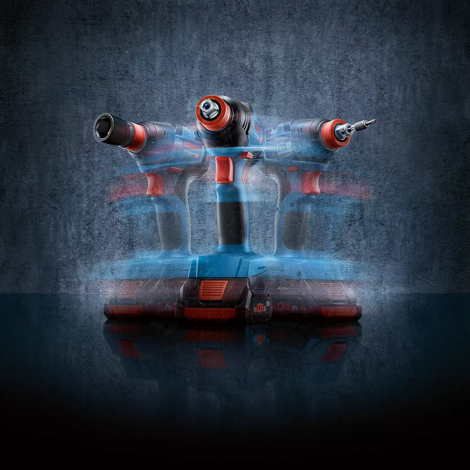 Bosch GDX 18V-200 18V Li-Ion Accu Slagschroevendraaier Body - 200Nm - Koolborstelloos thumbnail 4