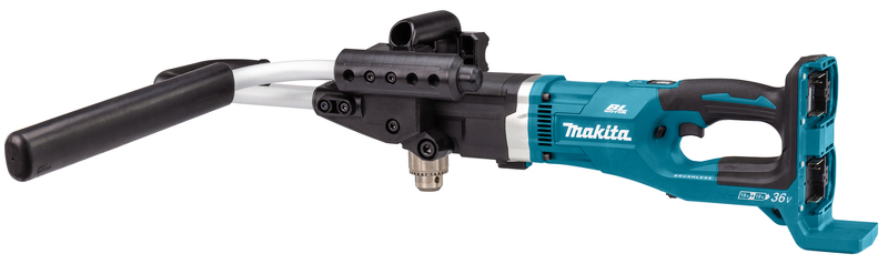 Makita DDG460T2X7 2x18V Li-Ion Accu Grondboor Set (2x 5,0Ah) Incl. Adapters - 150mm - Koolborstelloos - Detailed view of the product