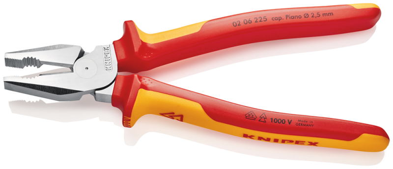 Knipex 206225 VDE Kracht Combinatietang - 225mm - Detailed view of the product
