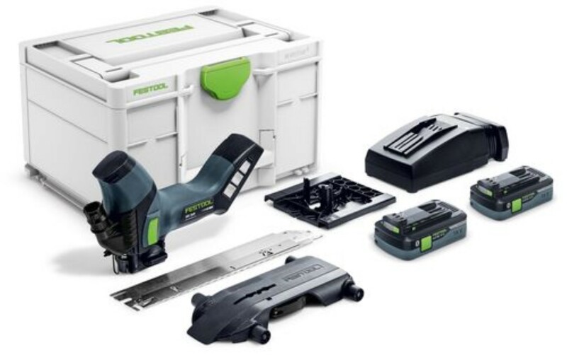 Festool ISC 240 HPC4,0 EBI-Plus 18V Li-Ion Accu Isolatiezaagmachine Set (2x 4,0Ah) In Systainer - 240mm EAN: 4014549362013