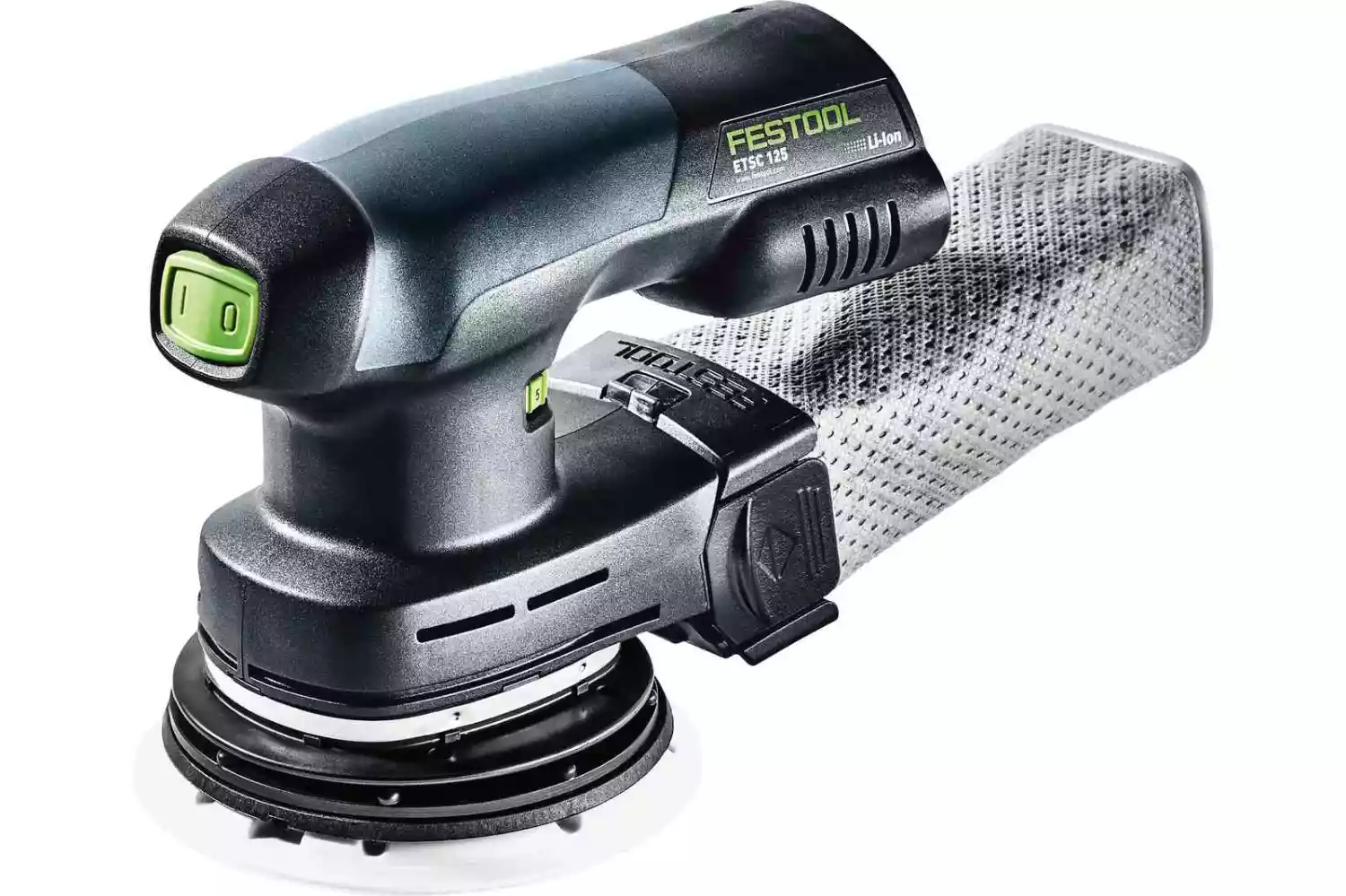Festool ETSC 125-Basic 18V Li-Ion accu excenterschuurmachine body in systainer - 125mm - koolborstelloos
