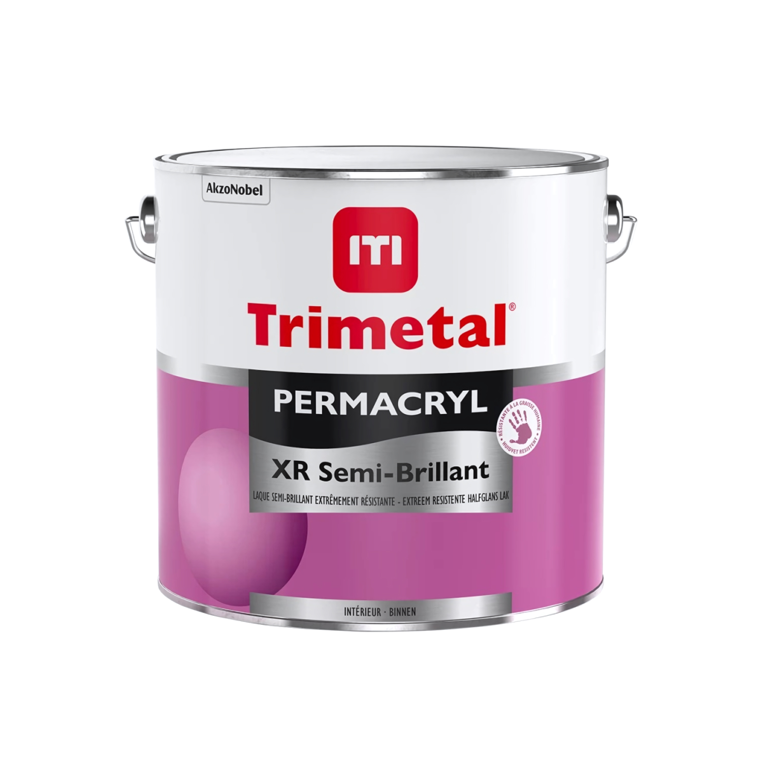 Trimetal Permacryl XR Semi Brillant Lak - Op Kleur Gemengd - 2,5L