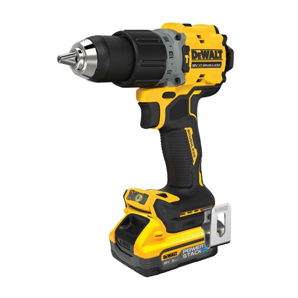 DeWALT DCK2050H2T 18V Li-ion Accu Klopboor-/schroefmachine (DCD805N)&Slagschroevendraaier (DCF850N) Combiset (2x 5.0Ah Accu) In TSTAK - Detailed view of the product