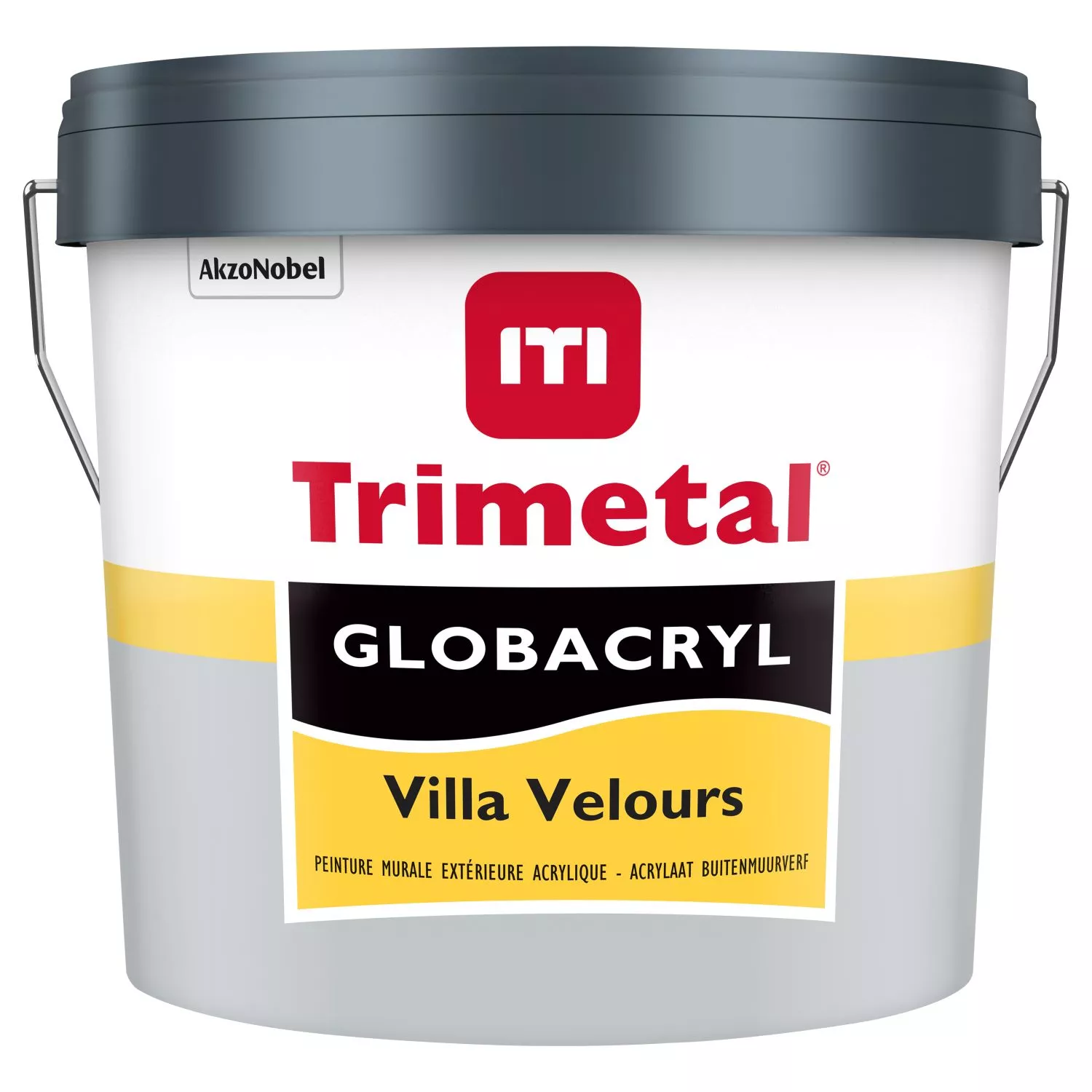Trimetal Globacryl Villa Velours - Op Kleur Gemengd - 5L