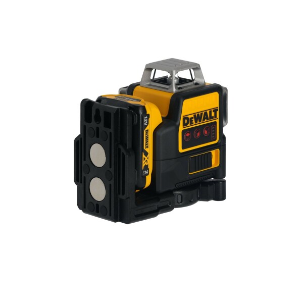 DeWALT DCE089D1R 10,8V Li-Ion Accu Zelfnivellerende 3x360° Graden Multilijnlaser Set (1x 2.0Ah Accu) In Koffer - 3 Lijnen - 15m - Rood - Detailed view of the product