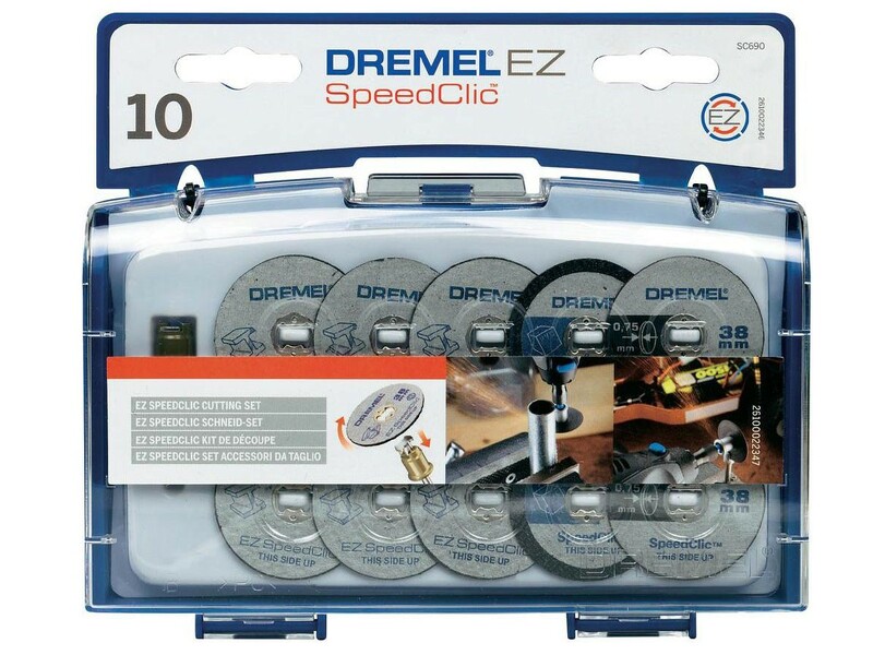 Dremel SC690 11-delige EZ SpeedClic Snij-accessoireset In Opbergkoffer