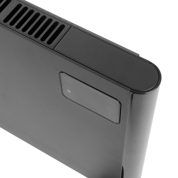 EUROM Alutherm 2500 Wifi Black Convectorkachel - 2500W - 100m3 - Detailed view of the product