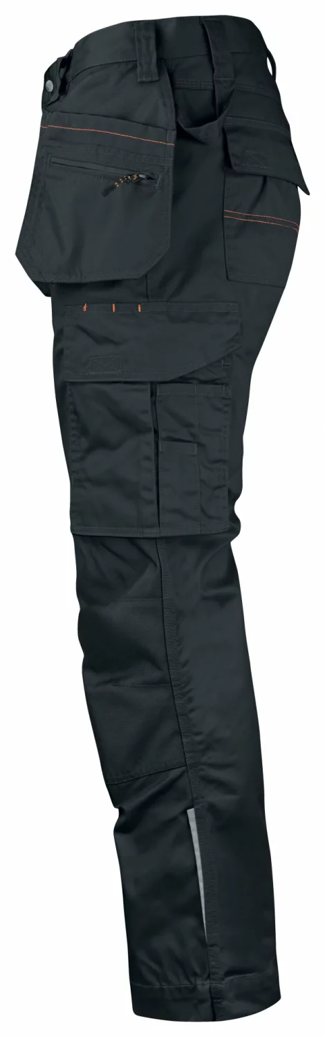 Jobman 2322 Werkbroek Holsterpockets - Maat 44 - Zwart thumbnail 3