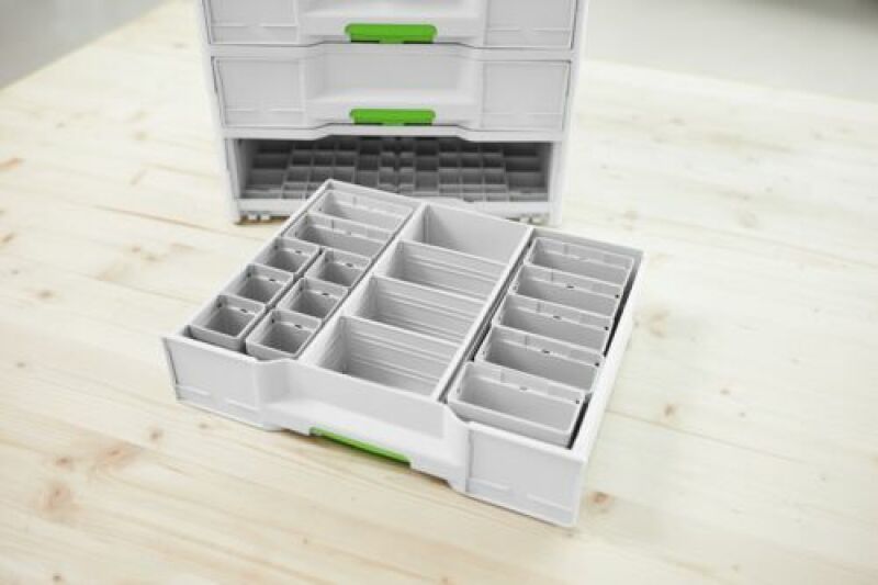 Festool 50x50/50x100x68-Set Inzetbakjes - Detailed view of the product