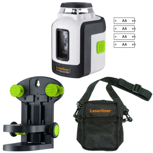 Laserliner SmartLine-Laser G360 Lijnlaser in tas - Groen - 30m - 081.190A | Mtools