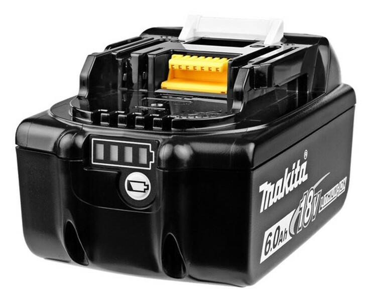 Makita BL1860B 18V Li-ion Accu - 6.0Ah - Detailed view of the product