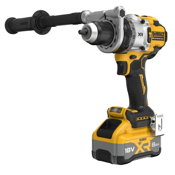 DeWALT DCD1007WW1T 18V Li-ion Accu Klopboor-/schroefmachine Set (1x 8.0Ah Accu) In TSTAK - 169Nm - Detailed view of the product