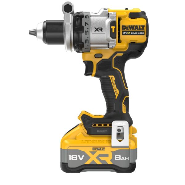 DeWALT DCD1007WW1T 18V Li-ion Accu Klopboor-/schroefmachine Set (1x 8.0Ah Accu) In TSTAK - 169Nm - Detailed view of the product
