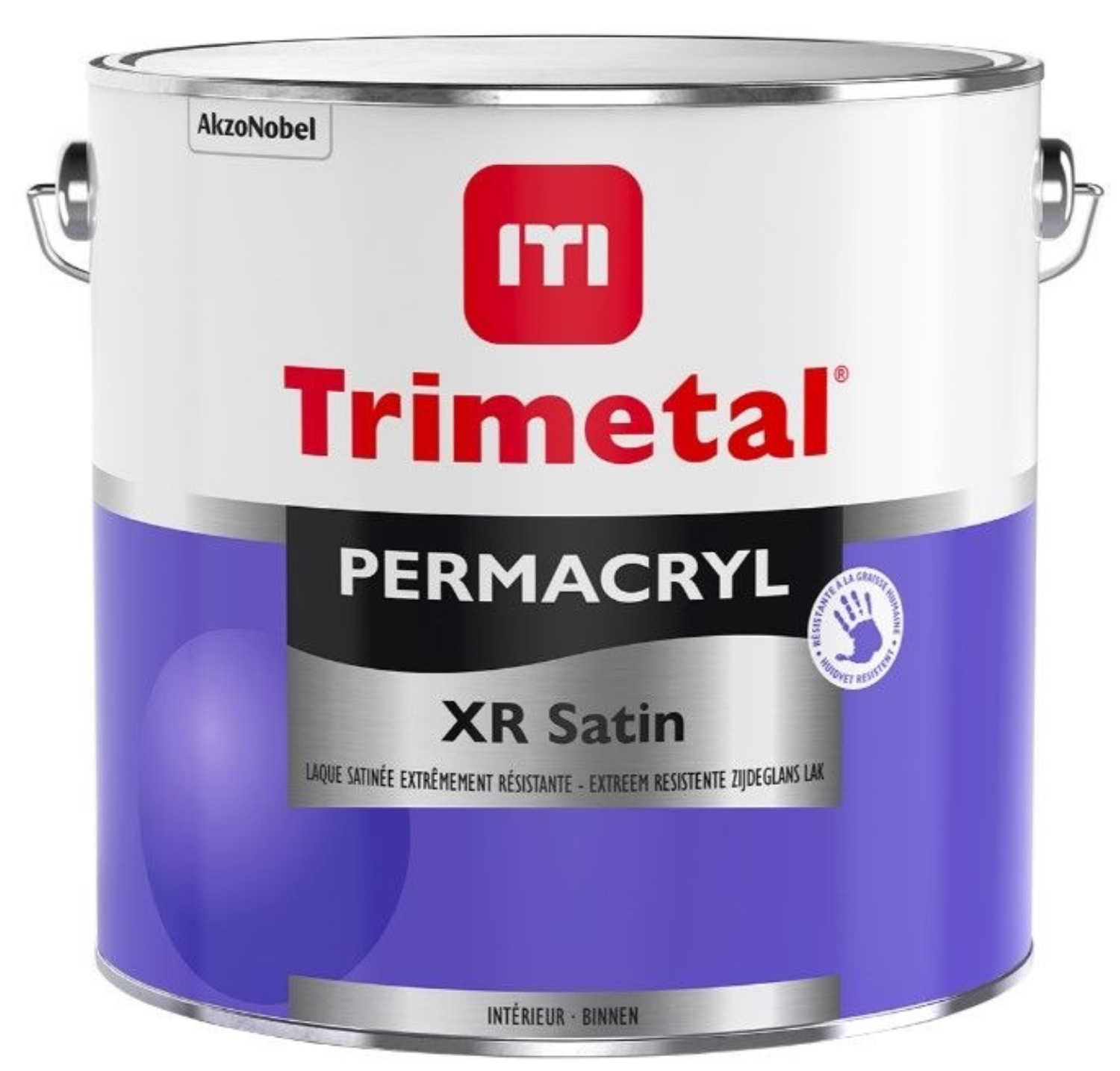 Trimetal Permacryl XR Satin Lak - Op Kleur Gemengd - 0,5L