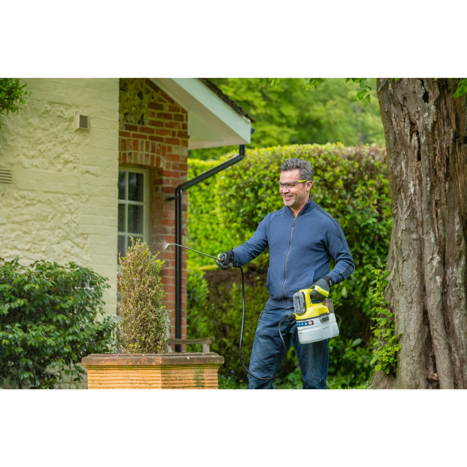 Ryobi OWS1880 One+ 18V Li-Ion Accu Onkruidsprayer Body - 3,5L - 30l/u thumbnail 3