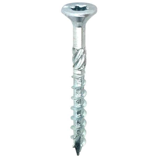 Woodies 61530371 Ultimate Spaanplaatschroef - TX10 - 3.0 X 40mm - Verzonken Kop - Voldraad - Verzinkt (200st)