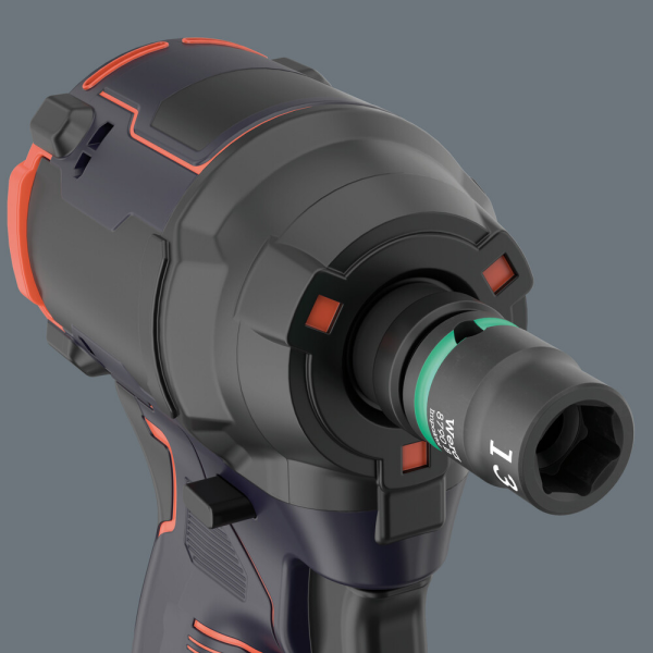 Wera 05005451001 11-delig 9607 Dop-magneetstrip B Impaktor 1 Doppenset Incl. Houder - Detailed view of the product