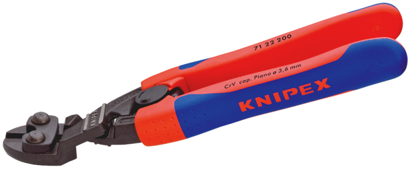 Knipex 7122200 CoBolt Boutensnijder - Compact - Gebogen - 200mm - Detailed view of the product