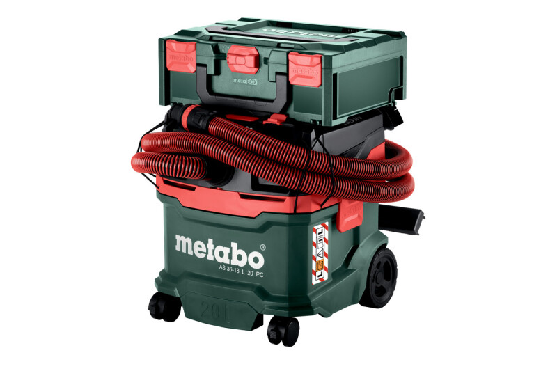 Metabo AS 36-18 L 20 PC 18V Li-ion Accu Bouwstofzuiger - L-klasse - 20L - Detailed view of the product