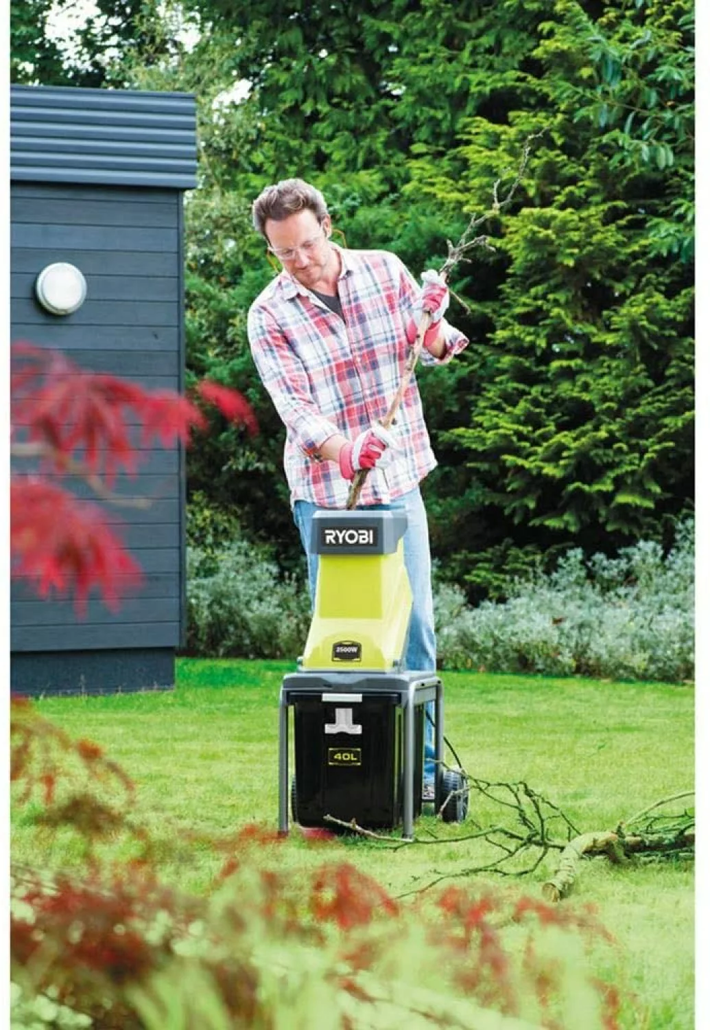 Ryobi RSH2545B Hakselaar - 2500W thumbnail 4