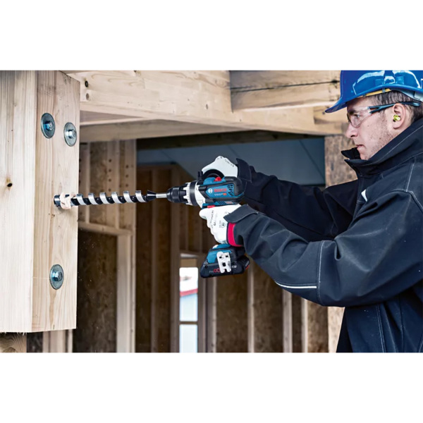 Bosch GSB18V-110 18V Li-ion Accu Schroefboormaachine Set (3x 4Ah Accu) In L-Boxx - Detailed view of the product