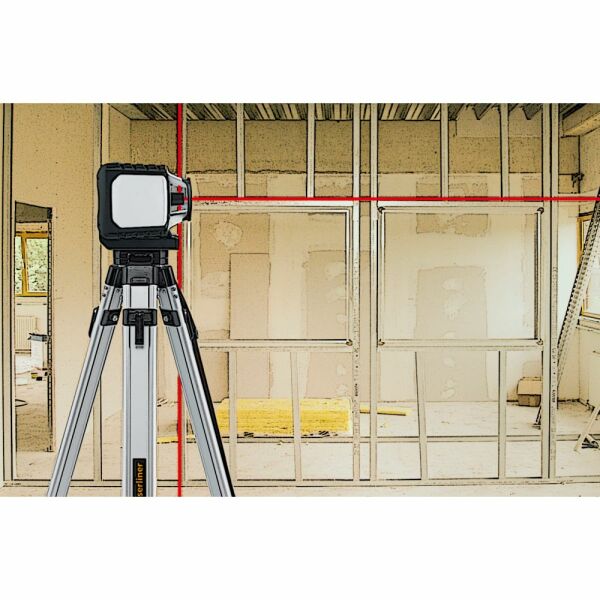Laserliner Lichtstatief Aluminium Statief - 5/8"- 99-160cm - Detailed view of the product
