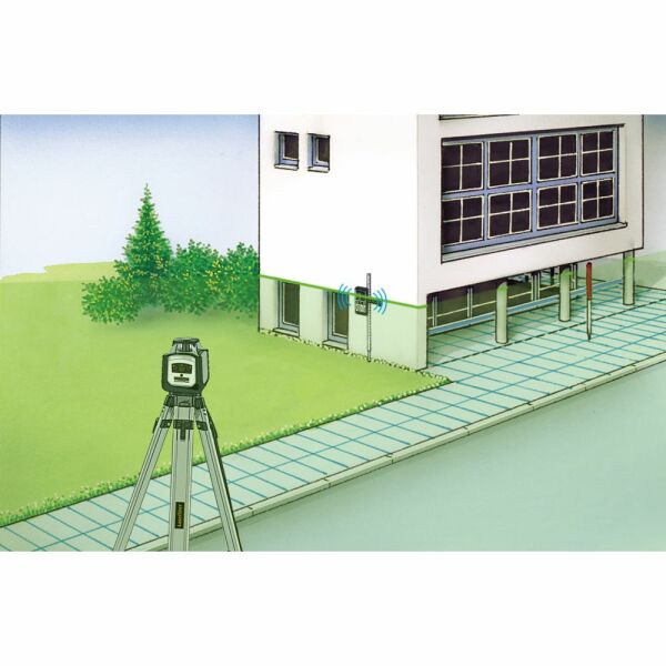 Laserliner Lichtstatief Aluminium Statief - 5/8"- 99-160cm - Detailed view of the product