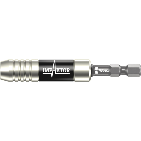 Wera 05057675001 Impaktor Bithouder Met Springveer En Magneet - 1/4"X 75mm
