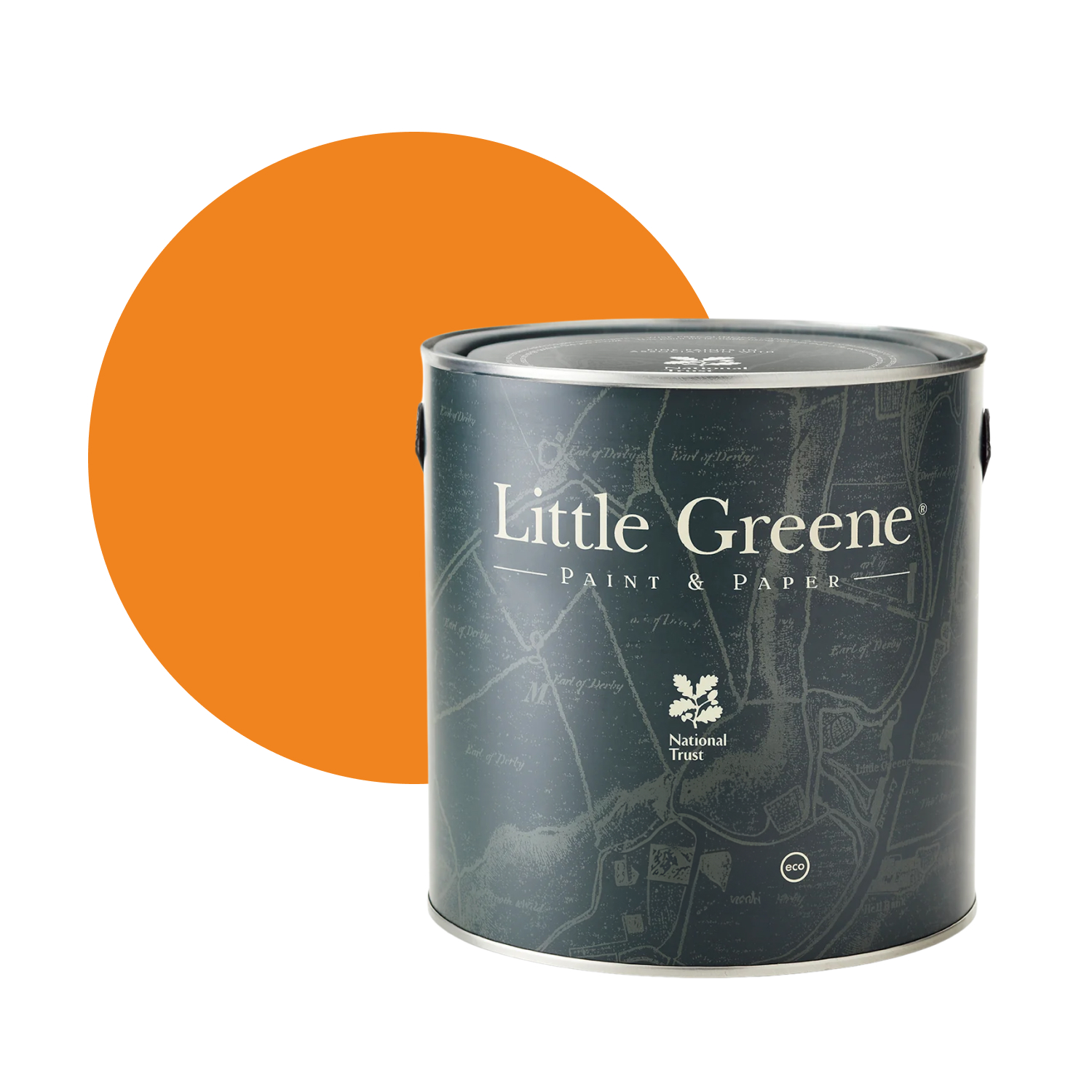 Little Greene Tom's Oil Eggshell - Marigold No. 209 - 1L