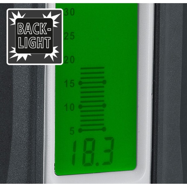 Laserliner DampFinder Compact Materiaal Vochtmeter - Detailed view of the product