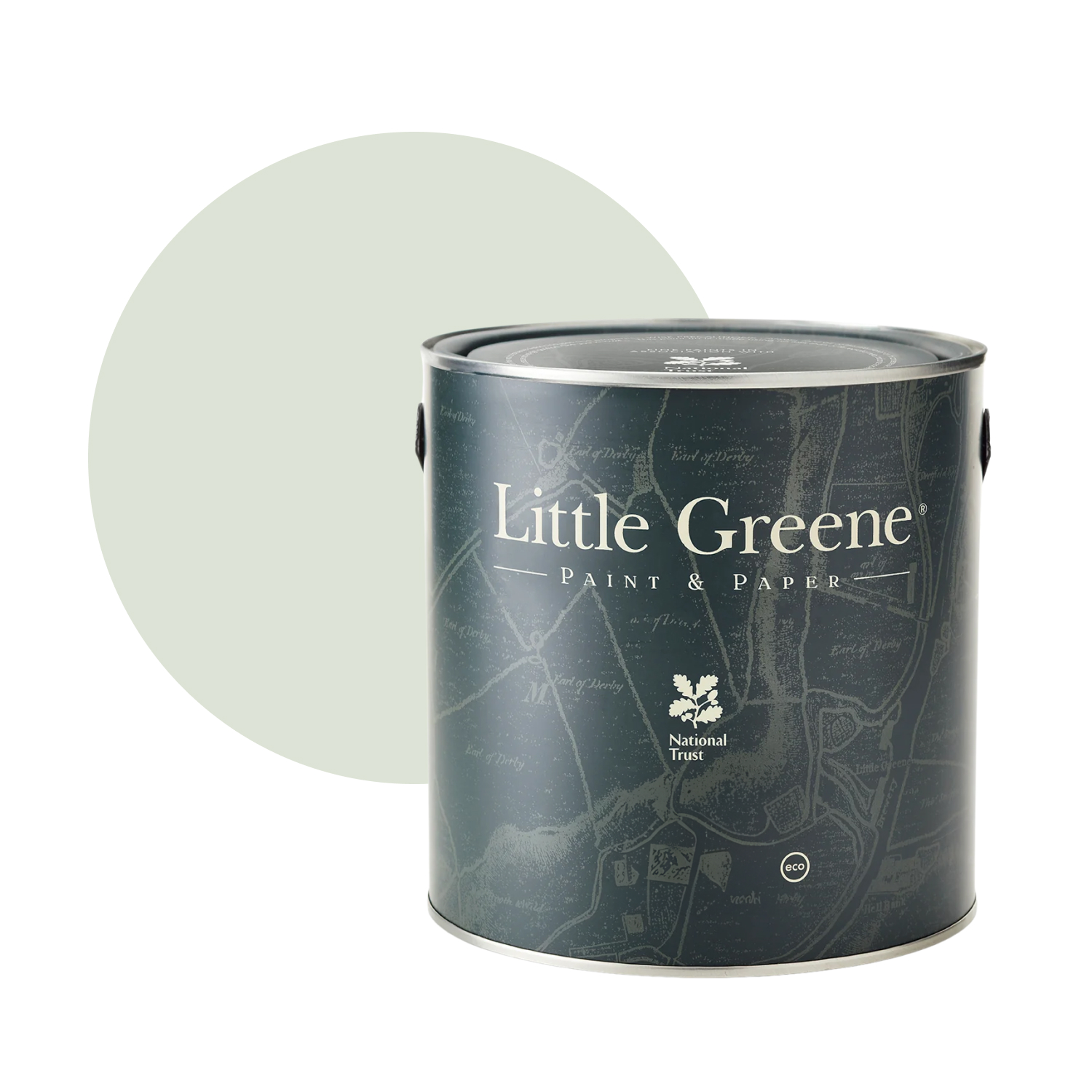 Little Greene Absolute Matt Emulsion - Pearl Colour Mid No. 168 - 2,5L