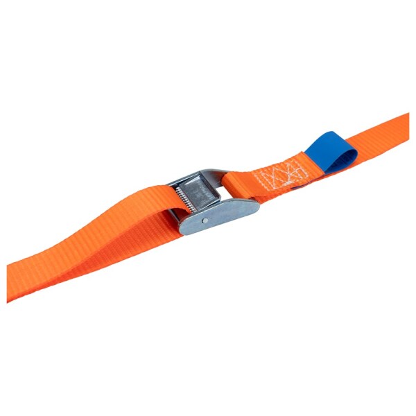 Konvox LAZE1425-0005 Spanband Eindloos Met Klemgesp HD - 5m X 25mm - 350 DaN - Oranje - Detailed view of the product