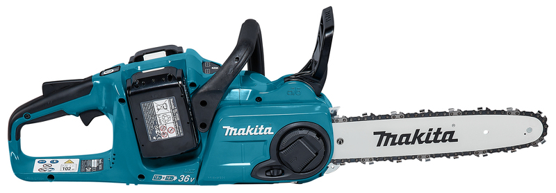 Makita DUC303PT2 2x18V Li-Ion Accu Kettingzaag Set (2x 5,0Ah) - 30cm - Koolborstelloos EAN: 88381840583