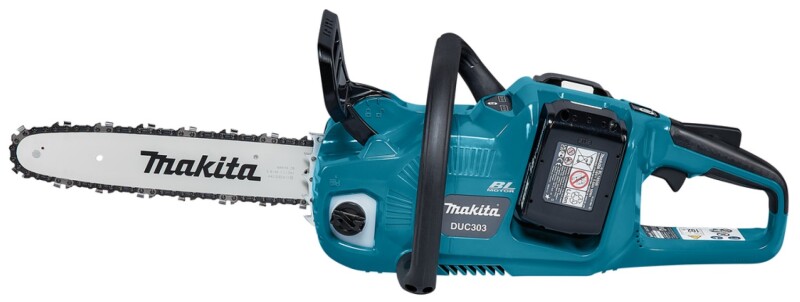Makita DUC303PT2 LXT 2x18V Li-Ion Accu Kettingzaag Set (2x 5.0Ah) - 30cm - Detailed view of the product