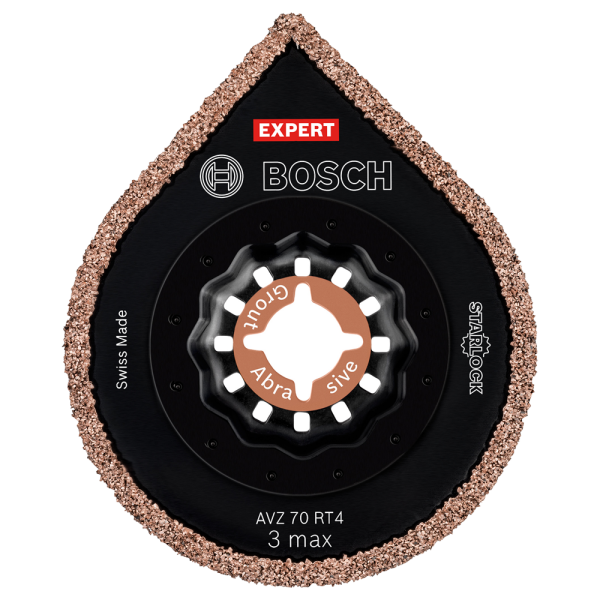 Bosch 2608900041 EXPERT Starlock Carbide 3 Max Grout&Abrasive AVZ70RT4