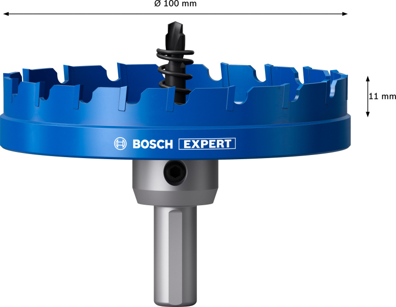 Bosch 2608901449 EXPERT Sheet Metaal Gatzaag - 100 Mm