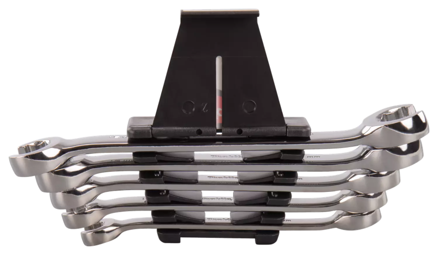 Makita B-65545 5-delige Ringsleutelset Open - 9-18mm thumbnail 4