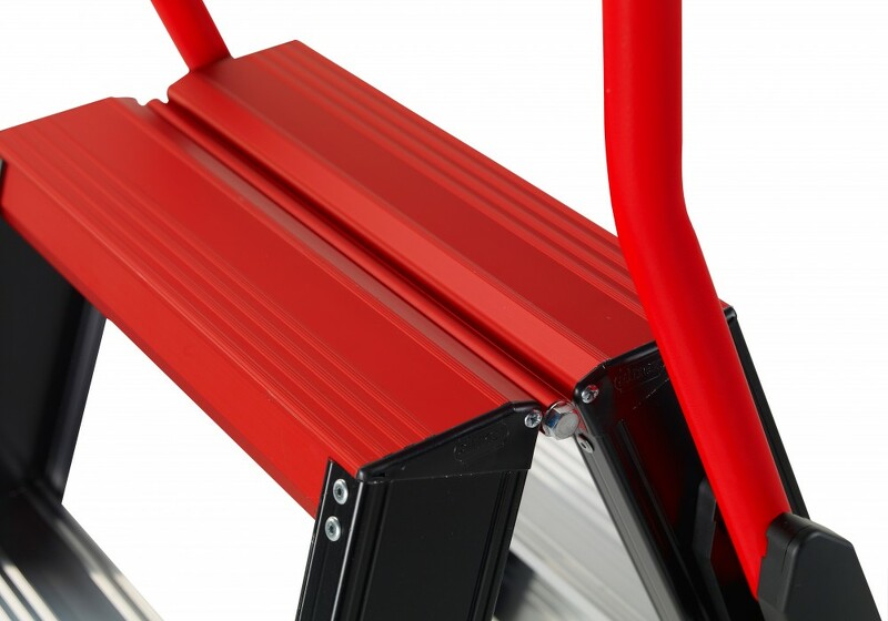 Altrex Taurus TDO 5 Dubbele Trap - Aluminium Met Coating - 2 X 5 Treden - Max. Werkhoogte 3,2m - Detailed view of the product