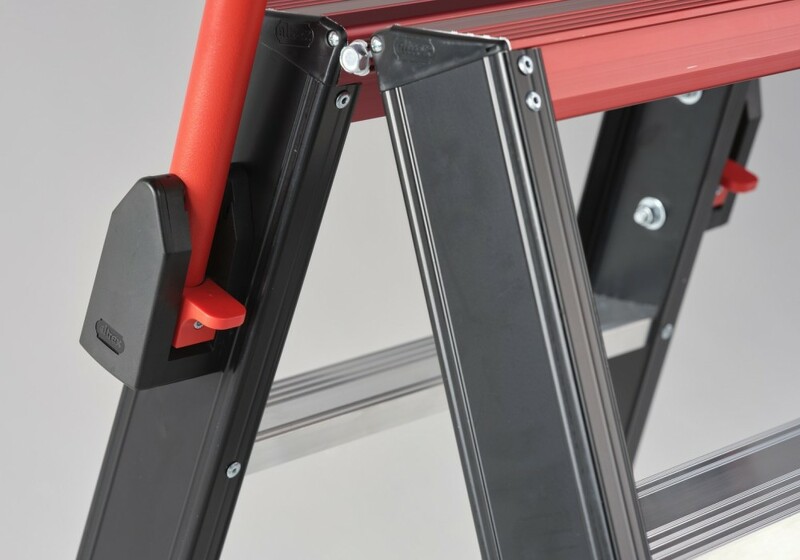 Altrex Taurus TDO 5 Dubbele Trap - Aluminium Met Coating - 2 X 5 Treden - Max. Werkhoogte 3,2m - Detailed view of the product