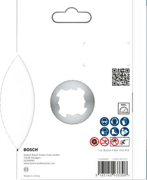 Bosch 2608615132 X-Lock Diamantschijf Best For Ceramic Extraclean Turbo - 125mm - Detailed view of the product