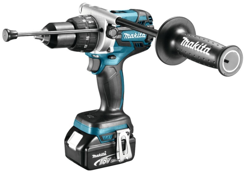 Makita DLX5034T 18V Li-Ion Accu 5-delige Combiset (2x 5,0Ah Accu) In Tas - Koolborstelloos - Detailed view of the product