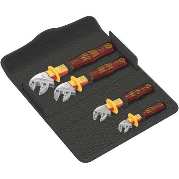 Wera 05020170001 6004 Joker VDE 4-delige Zelfinstellende Steeksleutelset (XS, S, M&L) In Box - 7 - 19 Mm