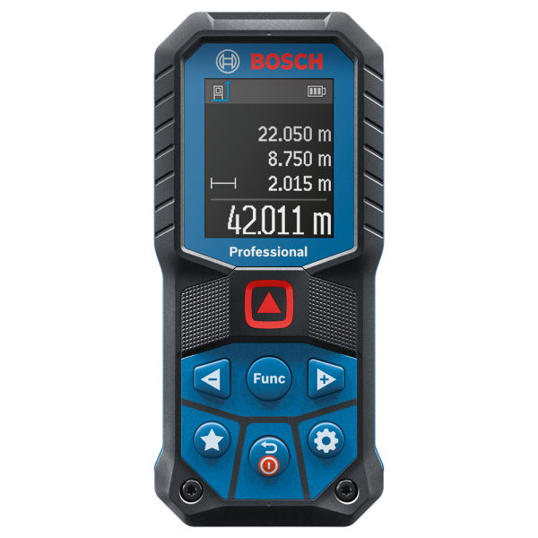 Bosch GLM 50-22 Laserafstandsmeter - 50m - Rood - Detailed view of the product