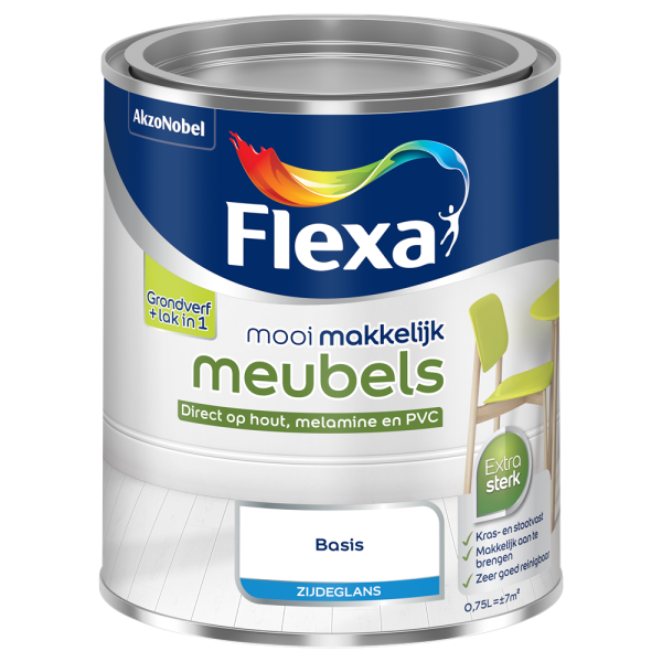 flexa mooi makkelijk meubels kleur 750 ml