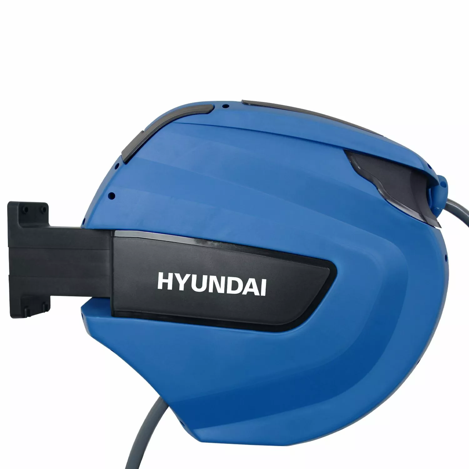 Hyundai wandslangenbox 30m x 12mm - Muurhaspel - Tuinslanghaspel - Incl. sproeiset